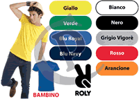 T Shirt Personalizzate ROLY Atomic 150